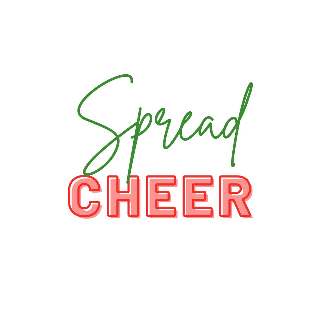 Spread Cheer Sticker